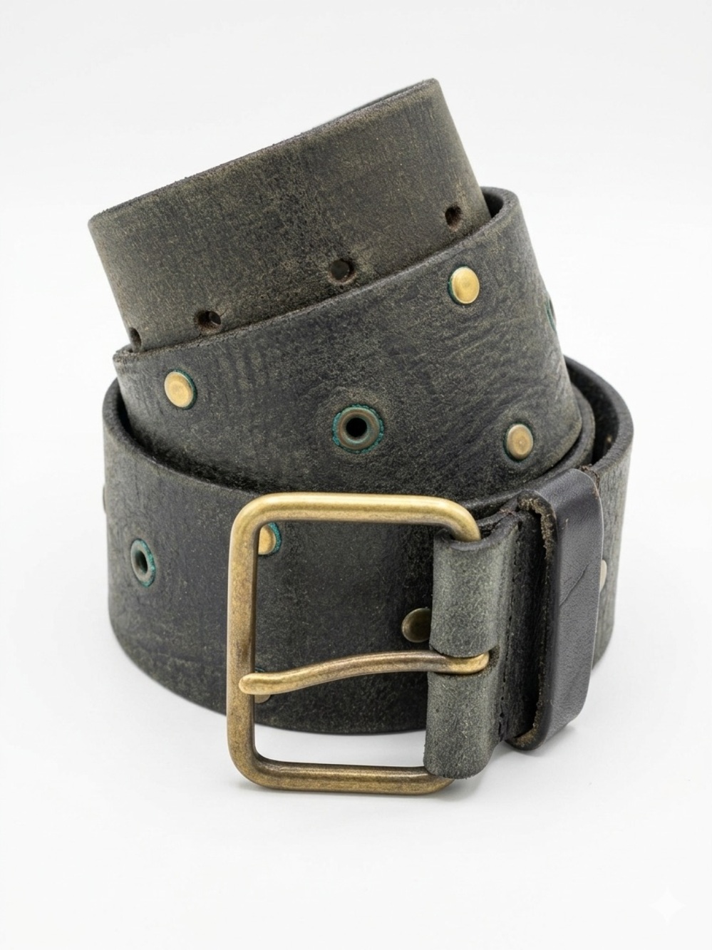 90s GAP Leather Belt with Rivets